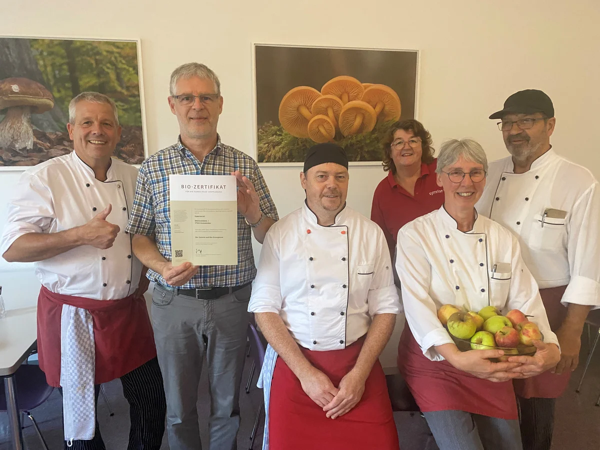 Symrise Betriebsgastronomie ist bio-zertifiziert