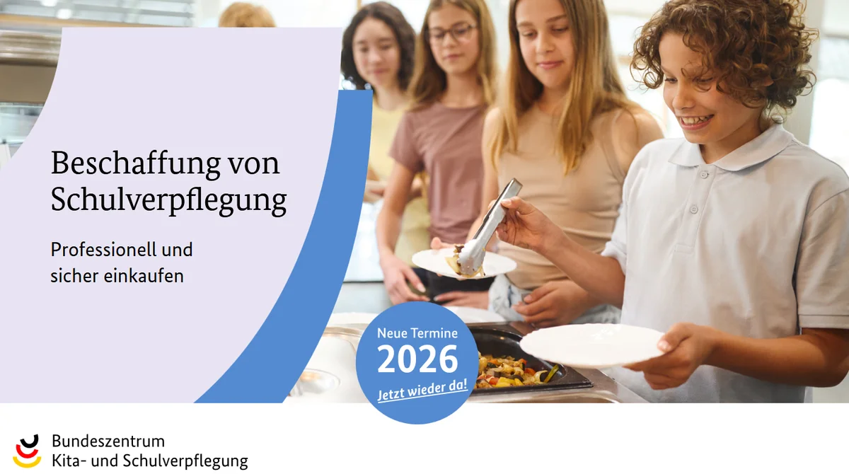 Seminarreihe "Beschaffung von Schulverpflegung"